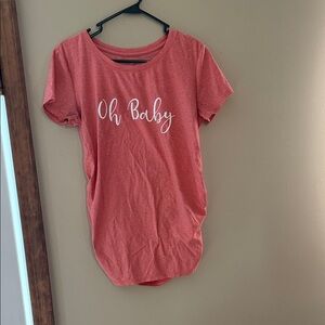 "Oh Baby" Maternity Shirt